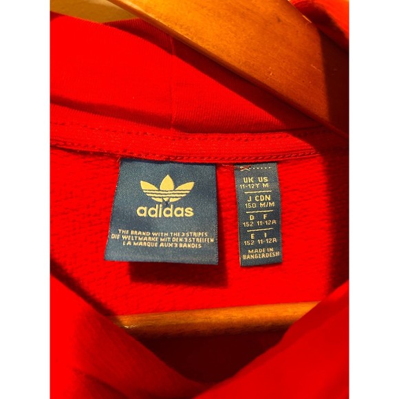 Adidas Logo Youth Hoodie - Picture 3 of 6